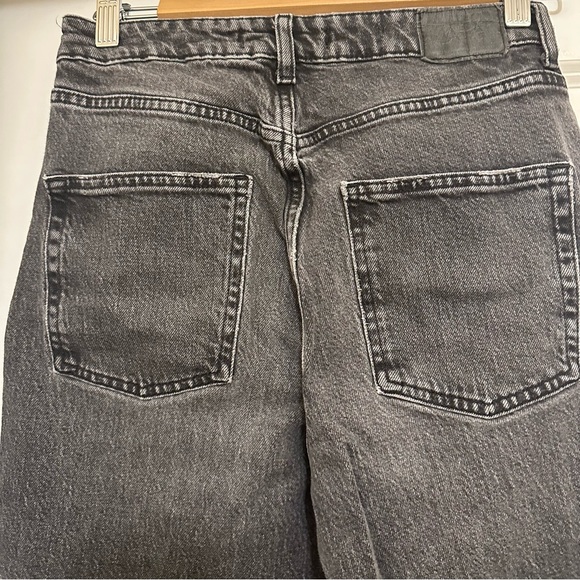 Zara flare grey jeans with hem slits - Picture 7 of 8